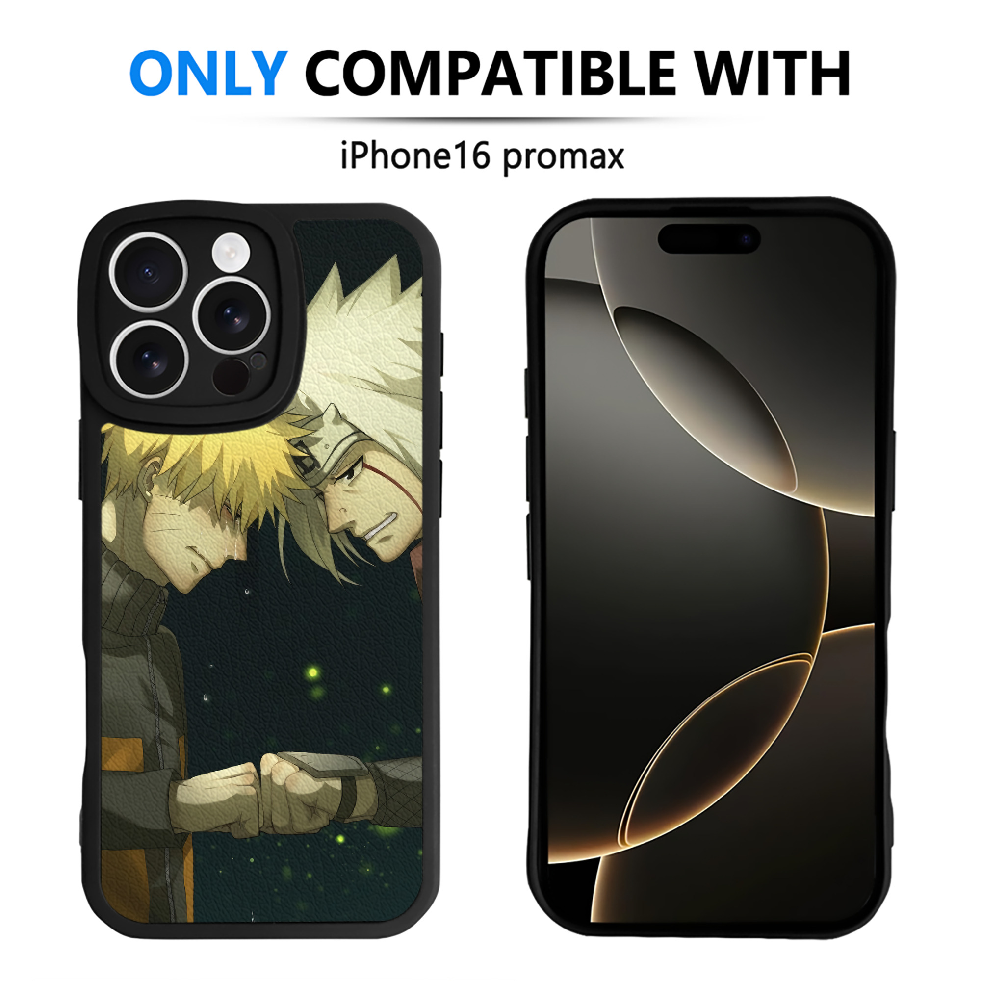 （画像用） NARUTO -ナルト- NARUTO -ナルト- 疾風伝 【iPhone 16シリーズ対応】シリコンスマホケース（レザー調） 材質：シリコン